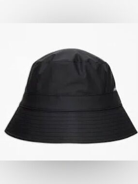 Rains Waterproof Unisex Bucket Hat Black NWT